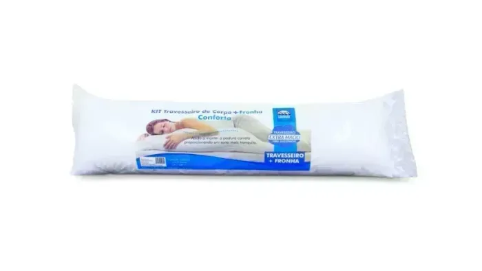 TRAVESSEIRO DE CORPO CONFORTO 40X130- Select Colchões.