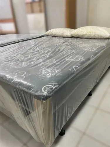 Cama box casal - Espuma 20cm ( Frete grátis )