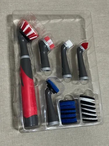 Kit de limpeza Rubbermaid Power Scrubber completo