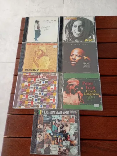 CDs de Reggae Originais! 50 cada.