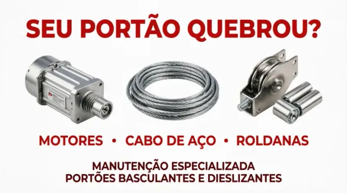 Seu Portão Esta Travando Ou Fazendo Barulho? Nós Resolvemos!