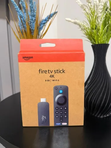 Fire Tv Stick 4K 8GB Wi-Fi 6 - Novo e Lacrado - Pronta Entrega!!