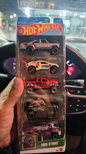 Hot Wheels 1 Pack com 5 Carrinhos - Mattel