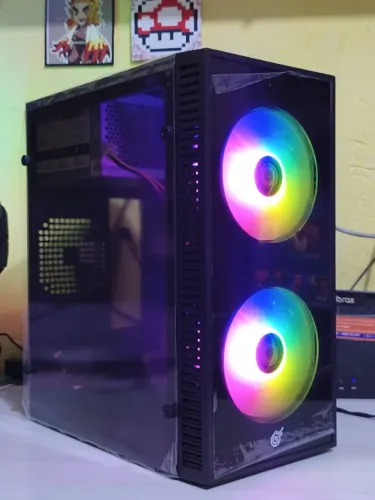 Gabinete Gamer | RGB | M-ATX/ITX | 2 Fans Inclusos
