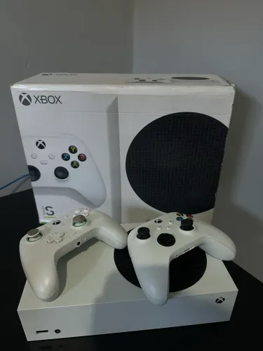 Xbox Series S 512GB Branco - Na Caixa, Perfeito Estado + Controle Original + GameSir 7 SE