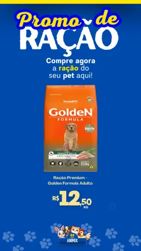 Ração Golden Formula Adulto