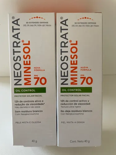 Minesol Oil Control FPS 70 (2 unidades)