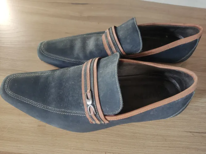 Sapato social azul 39