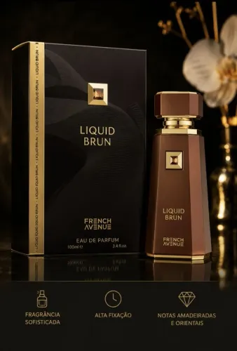 Perfume líquid brun