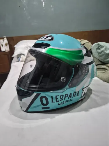 Capacete kyt leopard tamanho 60