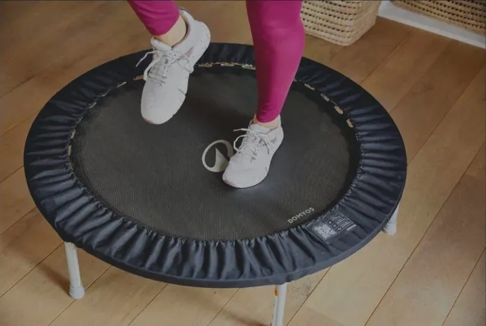 Trampolim para fisioterapia