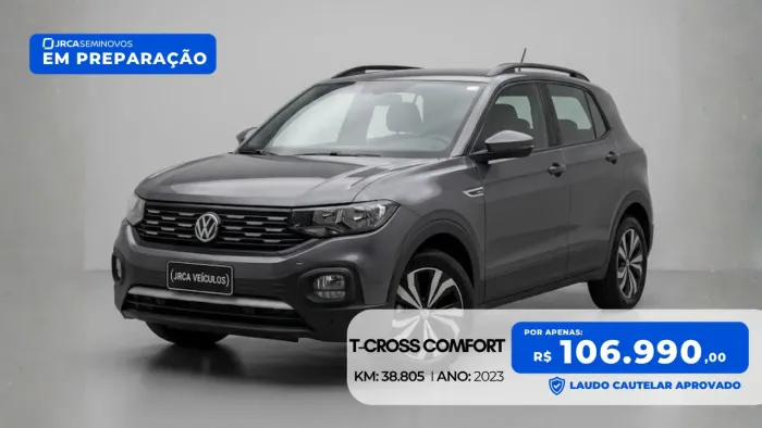 Volkswagen T-Cross Comfortline 1.0 TSI Flex 5P Aut. 2023