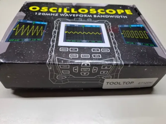 Osciloscópio Digital portátil Tooltop ET120M - 120MHZ