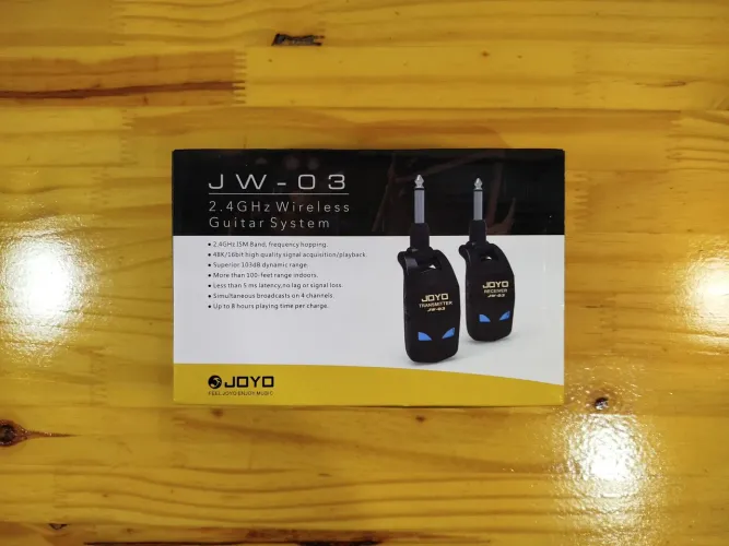 JOYO JW-03 Transmissor e Receptor Wireless Para Instrumentos - Lacrado!