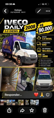 Vendo caminhão Iveco