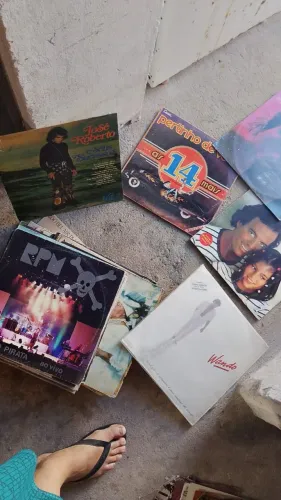 Disco de vinil ,anos 1970 a 1990