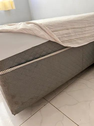 Cama box casal conjugado