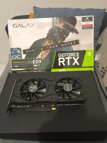 RTX 3060 GALAX 12GB PREÇO PRA VENDER LOGO