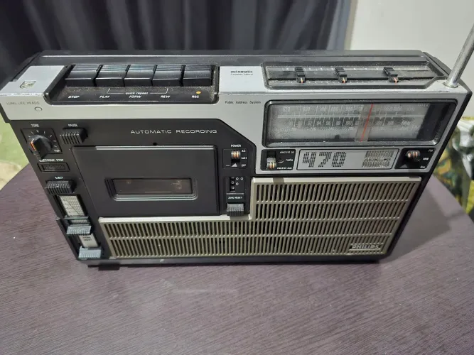 Rádio Cassete AM/FM Philips