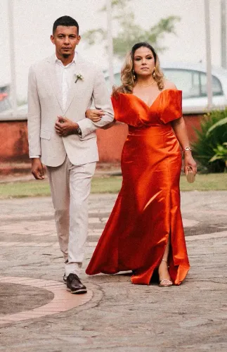 Vestido de festa Luxo