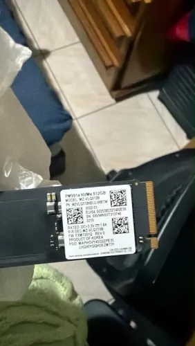SSD Samsung NVMe M.2 512GB PM991a