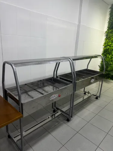 Buffer térmico para aquecer alimentos com 8 Cubas (usado 3 meses) 