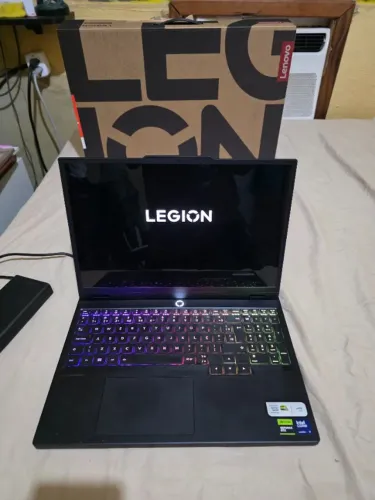 Lenovo Legion 5i Core Ultra 7 255HX 16gb, 1tb, Rtx 5060, caixa, nota e 10 meses de garanti