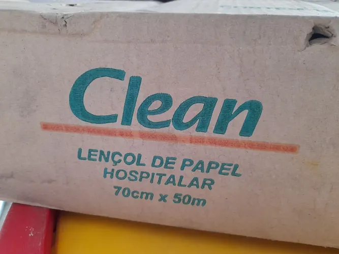 Rolos papel Clean 70cmx50m branco