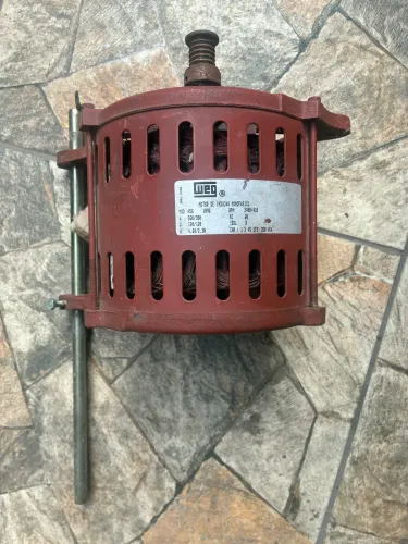 Motor elétrico WEG Máquina de Lavar roupas antiga