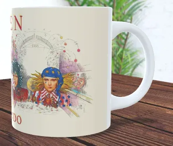 Caneca Cerâmica Queen - Inuendo - Beth Bazar e Personalizados