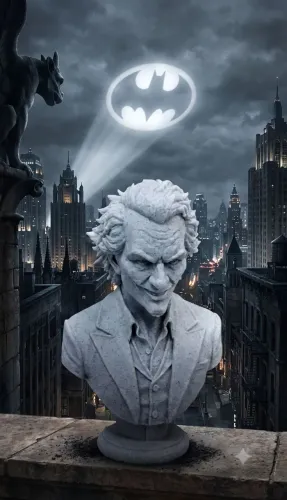 Busto 3D - Coringa