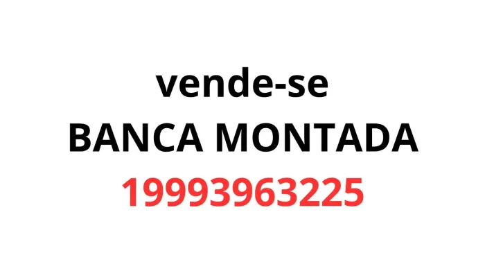 Vende se uma banca no centro de Campinas nova