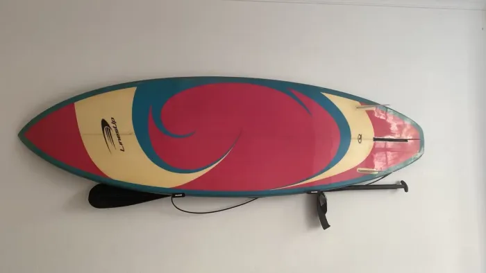 Prancha de Stand Up modelo Sup Wave 8'3 + capa + quilhas + leash + remo