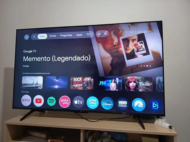 TV TCL QLED 4K 55 POLEGADAS