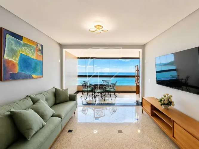 Apartamento de 4 quartos sendo 2 suites, 2 vagas de garagem, vista mar na Praia do Morro