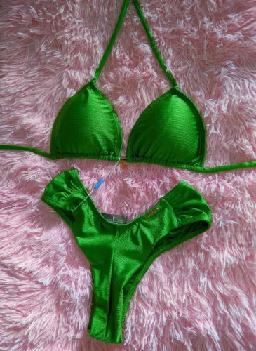 Biquíni praia fio verde