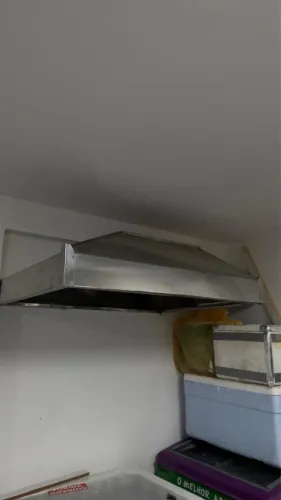 Coifa em aço Inox para cozinha industrial