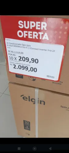 ar-condicionado Elgin 9000