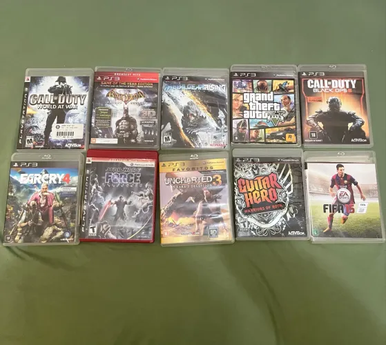 Jogos PS3 - vendo ou troco