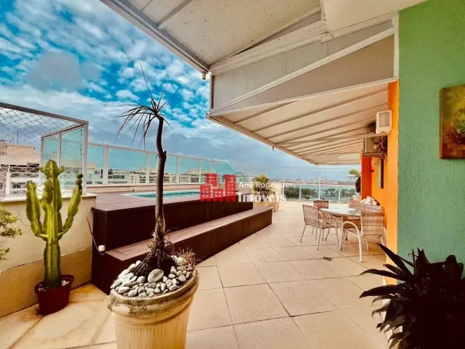 Cobertura com 4 dormitórios à venda, 419 m² por R$ 2.980.000,00 - Rio 2 - Rio de Janeiro/R