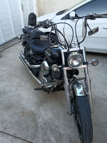 Vendo Yamaha dragster 650cc 2008 preta