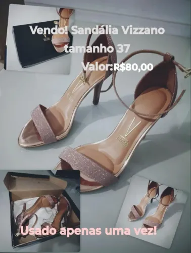 Sandália de festa
