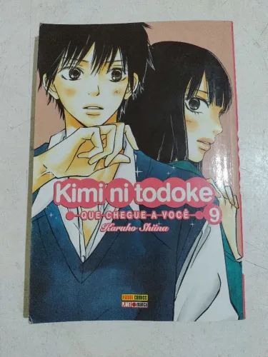 Mangá Kimi Ni Todoke Vol.9 Usado Semi Novo