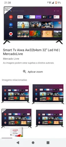 Vende_se tv smart funcionando perfeitamente