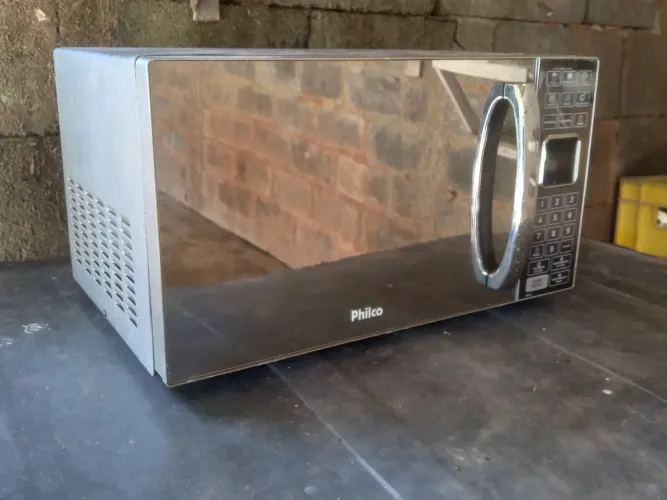Micro-ondas Philco Espelhado (Funciona normalmente)