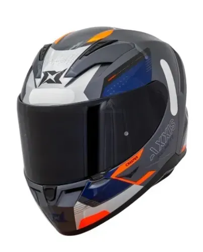 Capacete Axxis Segment Creeper Cinza Brilho Premium