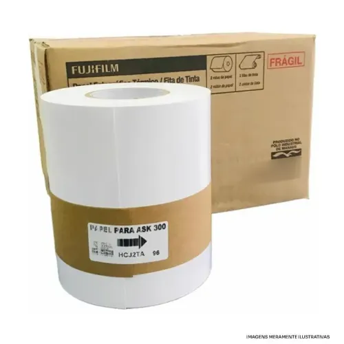 PAPEL FUJI 6X8(15X21)400FTS P/ ASK300