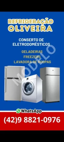 Máquinas de Lavar & Geladeiras 