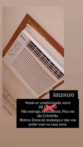 Ar condicionado 7 mil btus