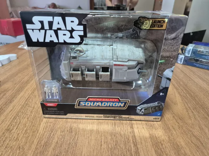 Star Wars Nave Transporte Tropa Imperial + Stormtroopers